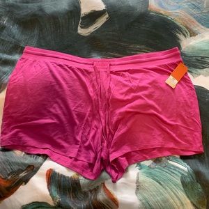 Gilligan & O’Malley pajama shorts. Pink.  Size XXL. New